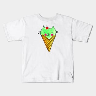 Cat Cone Kids T-Shirt